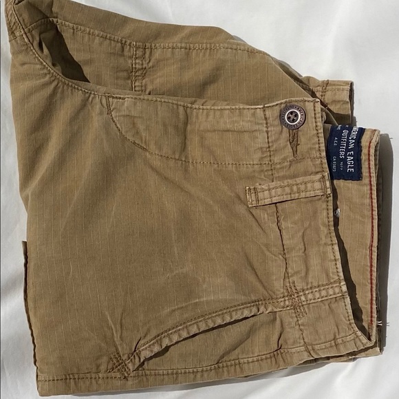 Pre -Owned Gently Worn American Eagle Outfitters Longboard Cargo Men 26 Mustard - Picture 7 of 9